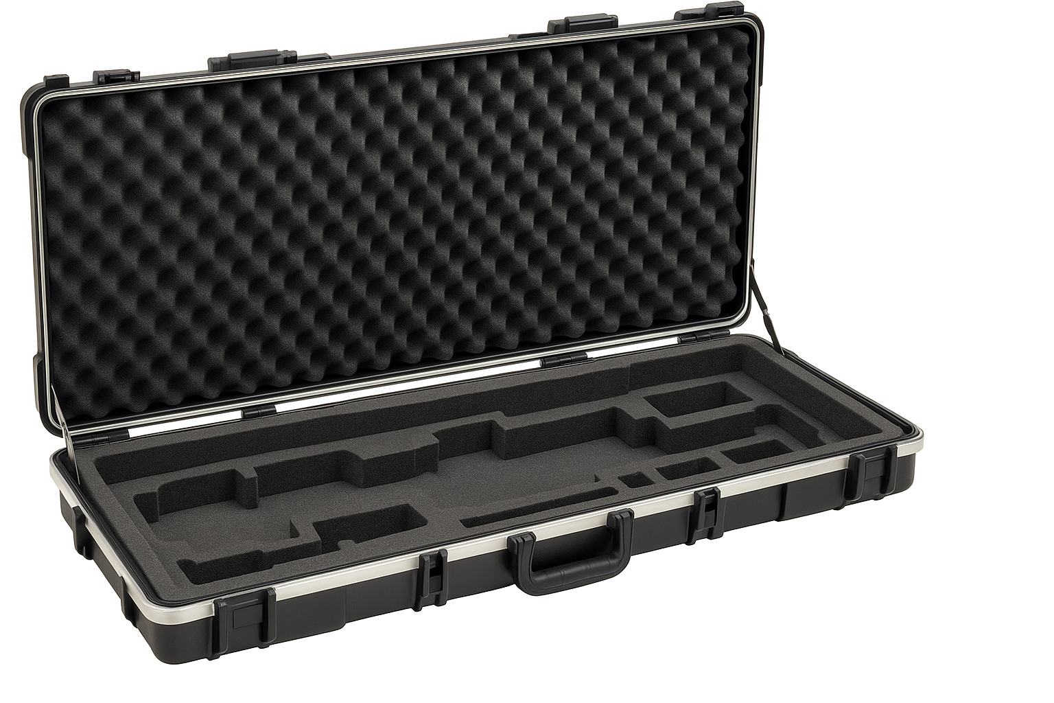 SKB vSeries 6022W with custom laser-cut caps foam insert